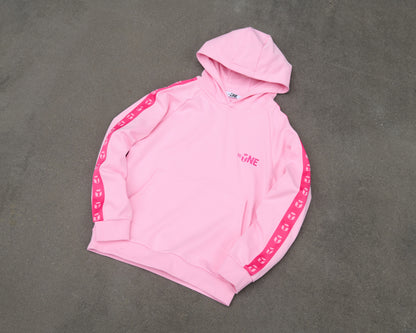 Legacy Tape Hoodie – Blush Pink