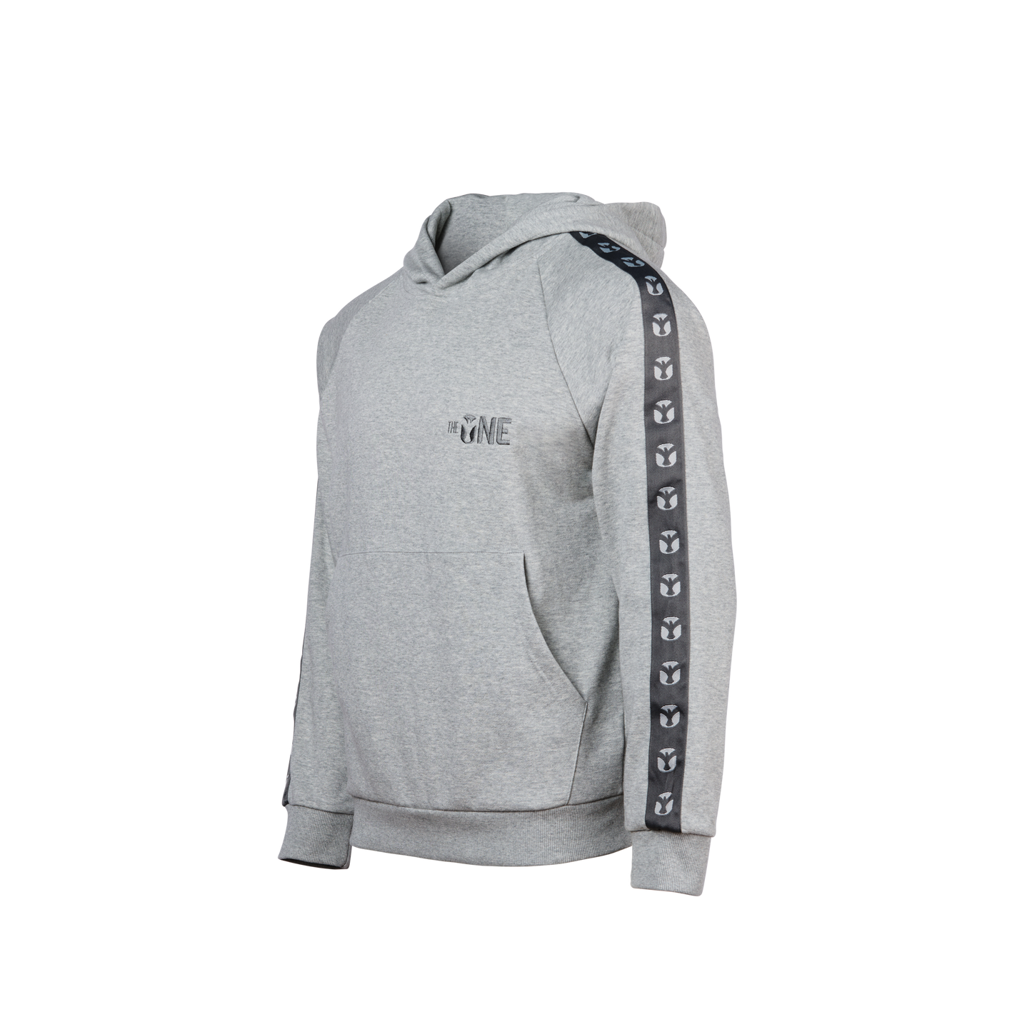 Legacy Tape Hoodie — Frost Grey