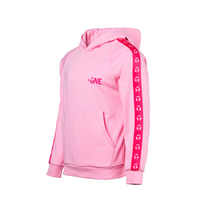 Legacy Tape Hoodie – Blush Pink