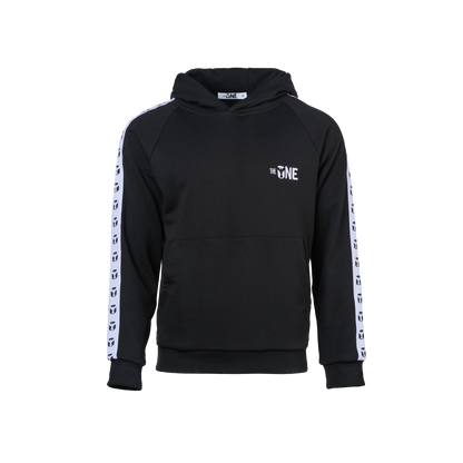 Legacy Tape Hoodie – Jet Black