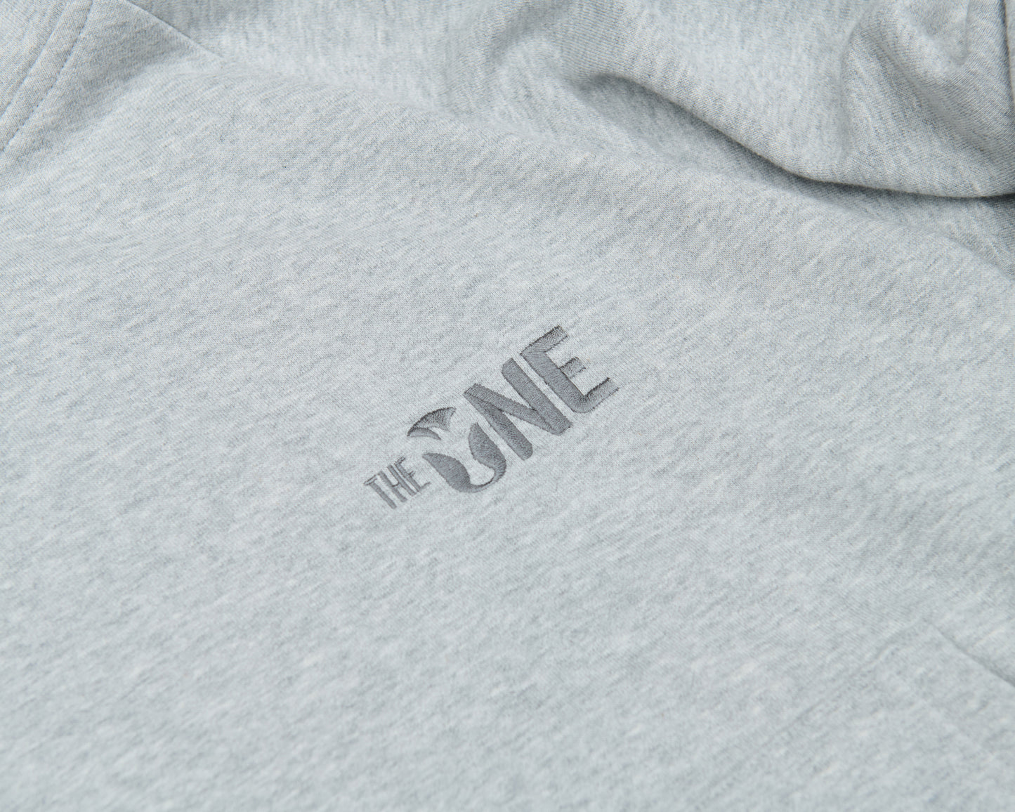 Legacy Tape Hoodie — Frost Grey