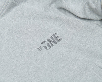 Legacy Tape Hoodie — Frost Grey